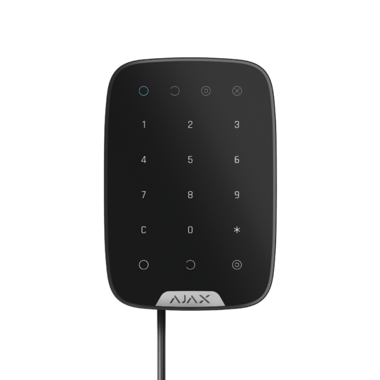 AJAX Systems KeyPad Fibra/B Drôtová dotyková klávesnica